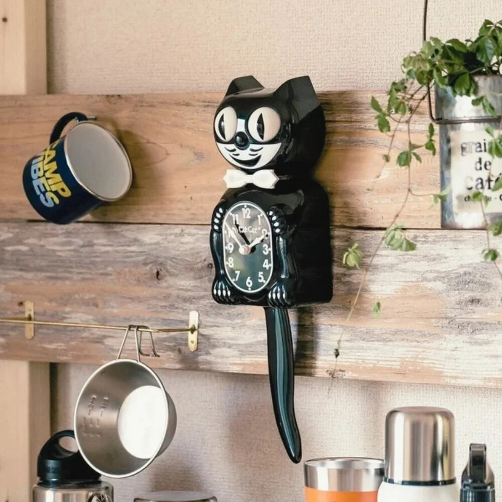 Classic Black Kit-Cat Klock 15.5